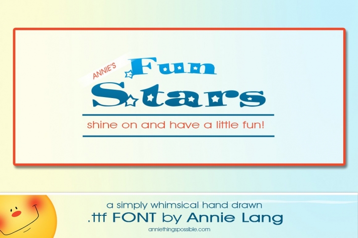 Annie's Fun Stars Font Download