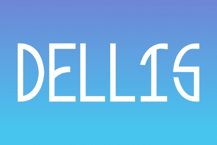Dellis Typeface Font Download