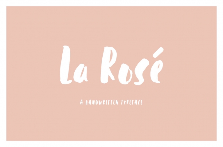 La Rose Typeface Font Download