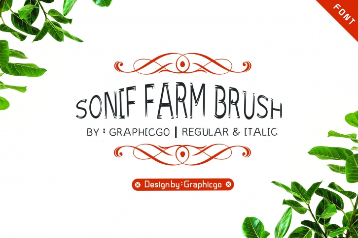 Sonif Farm Brush Font Download
