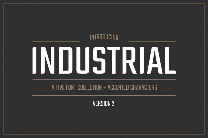 Industrial Collection Font Download