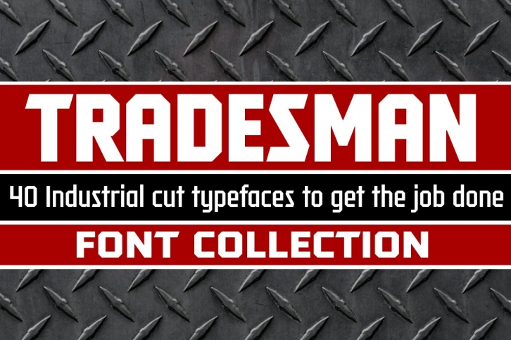 Tradesman Collection Font Download