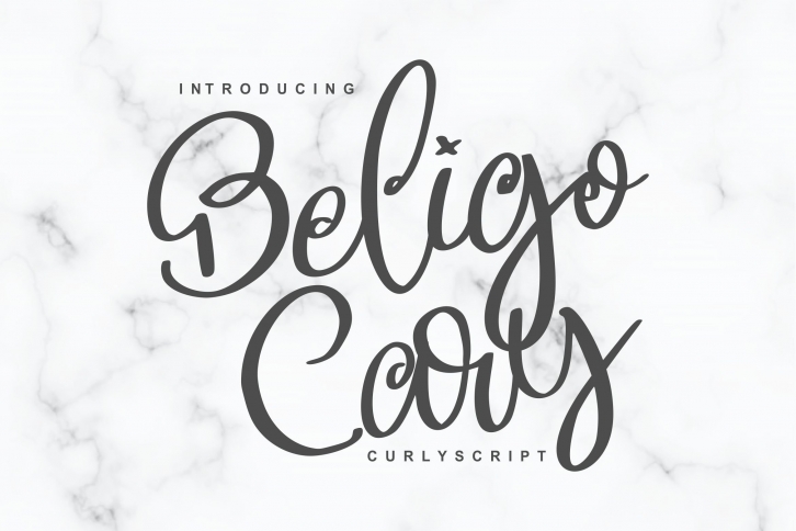 Beligo Cary Font Download