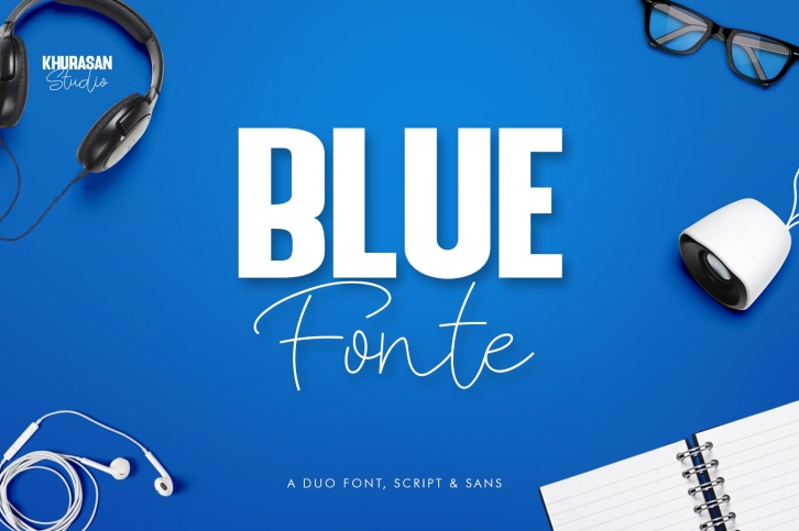 Bluee Duo Font Download