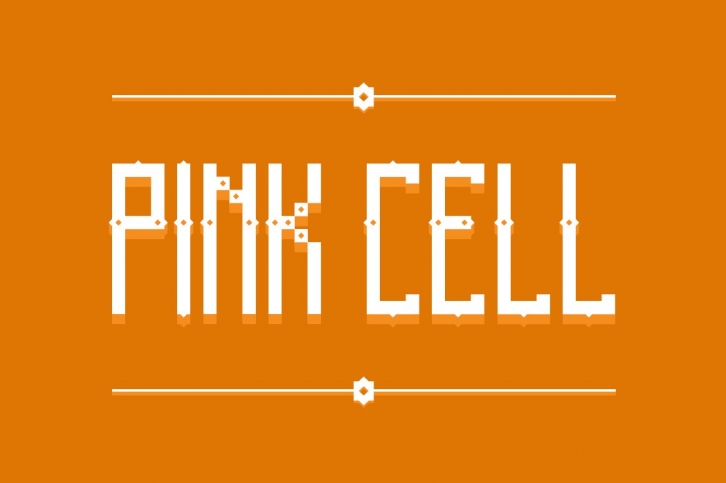 Pink Cell Font Download