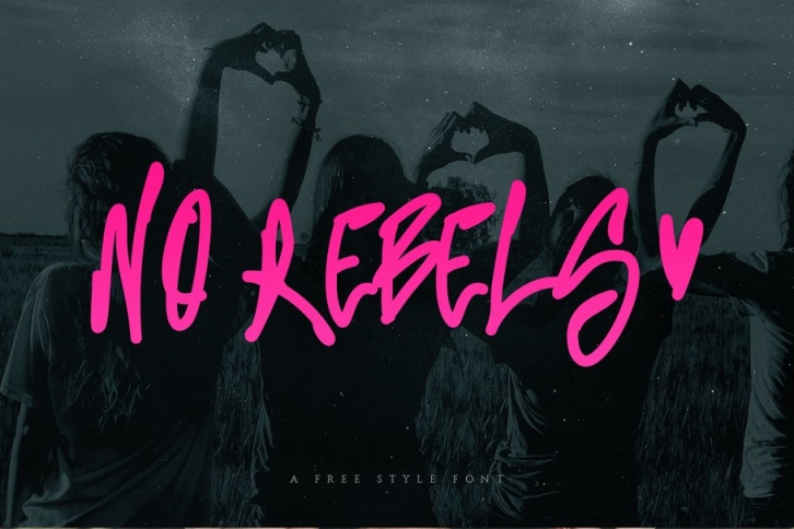 No Rebels Font Download