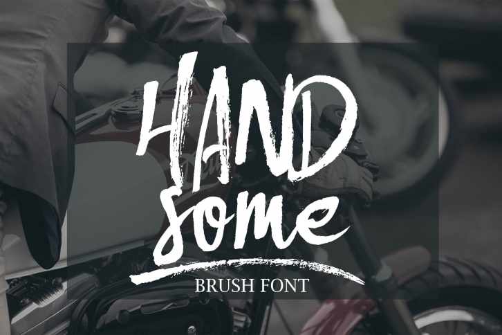 Handsome and Extras Font Download