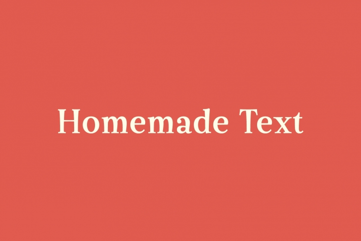 Homemade Text Font Download