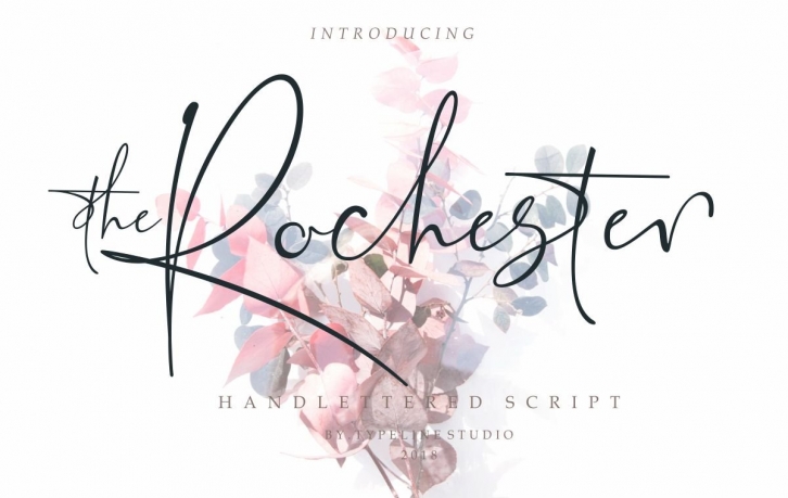 the Rochester // Beatiful Signature Font Download