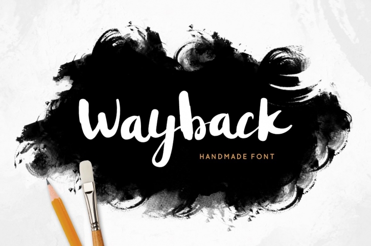 Wayback + Bonus Badges Font Download
