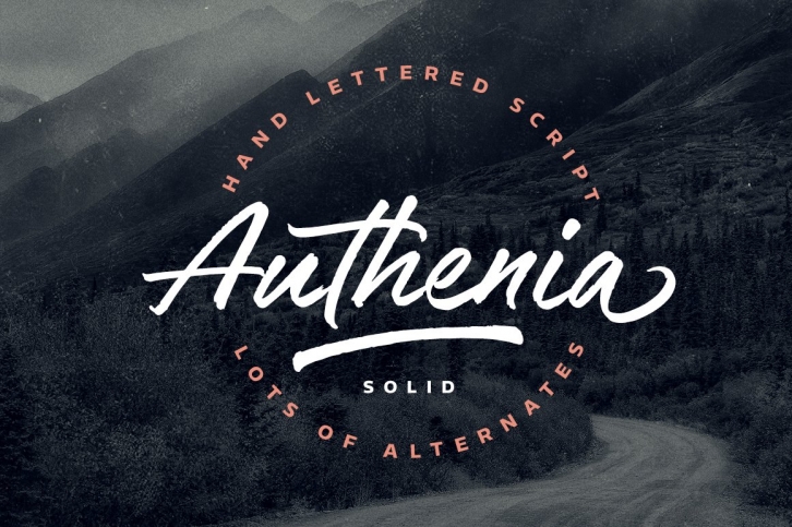 Authenia Solid Font Download