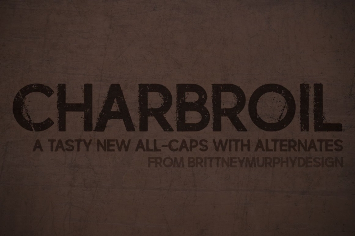 Charbroil Font Download