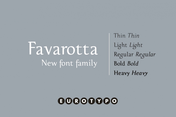 Favarotta Family Font Download