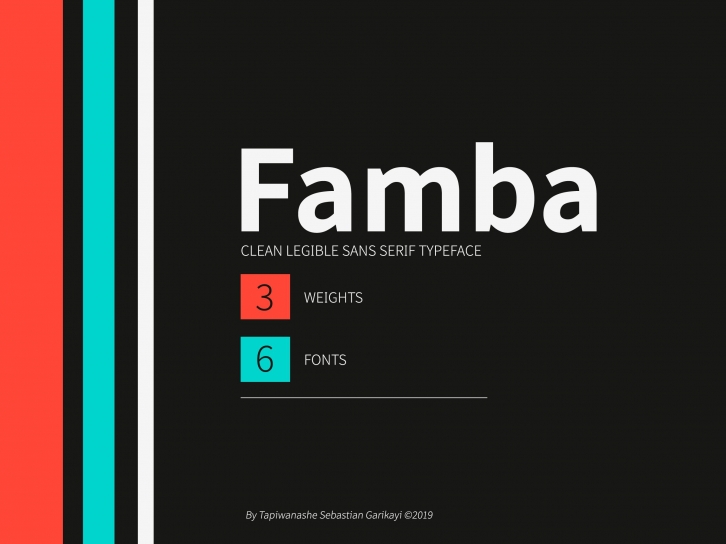 Famba Typeface Font Download