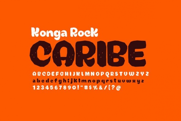 Konga+Konga Rock Font Download