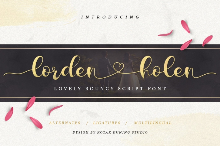 Lorden Holen Lovely Script Font Download