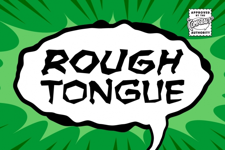 Rough Tongue Font Download