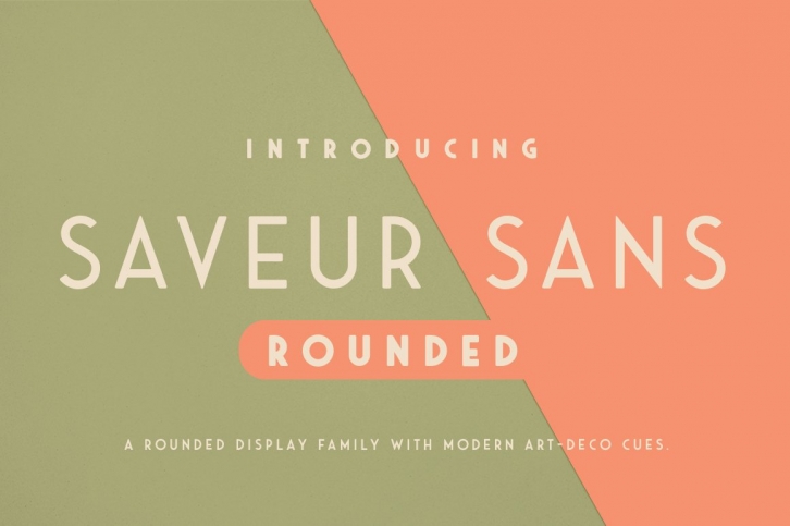 Saveur Sans Round Font Download