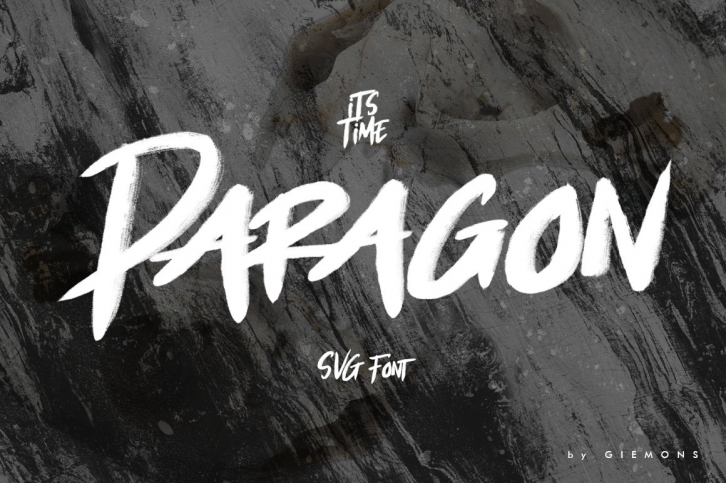 Paragon SVG Font Download