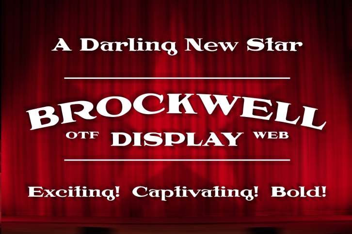 Brockwell Display Font Download