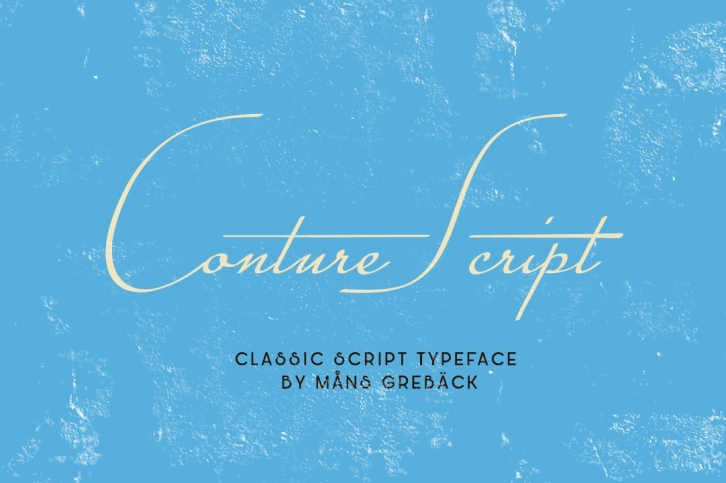 Conture Script Font Download