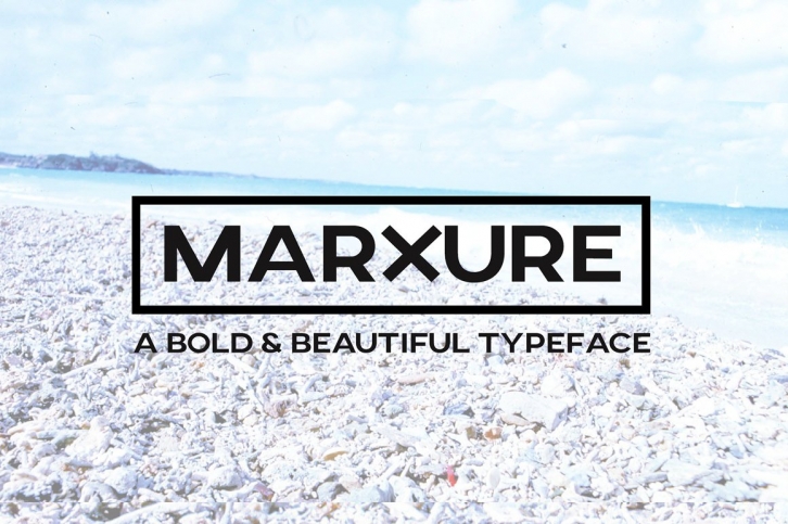 MARXURE Headline Typeface + WebFont Font Download