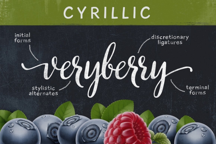 VeryBerry Pro Cyrillic Font Download