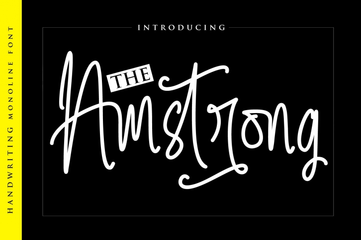 The Amstrong Font Download
