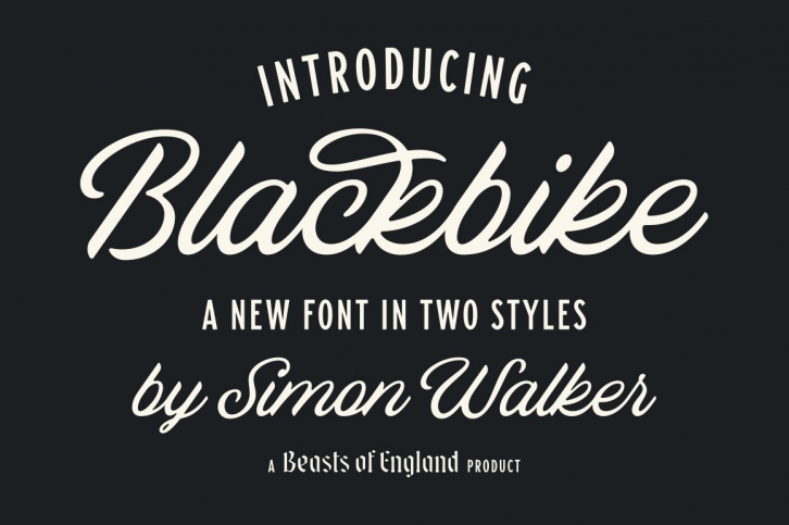 Blackbike Font Download