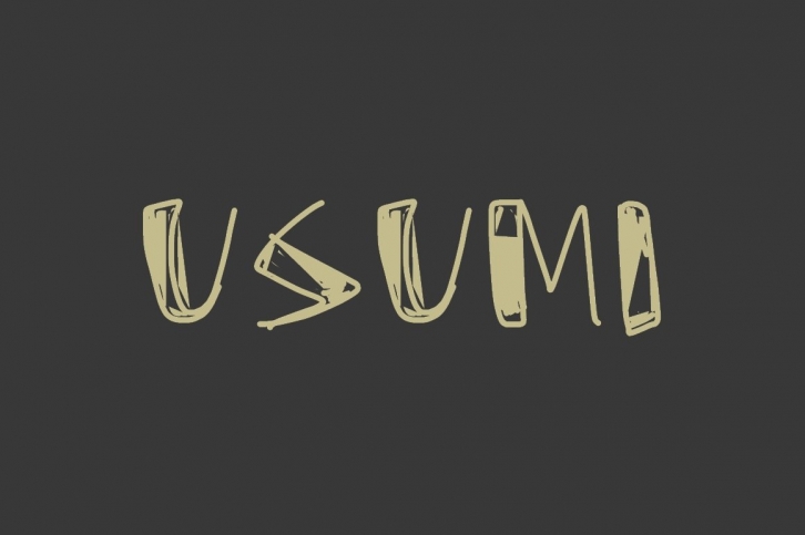 Usumi Font Download