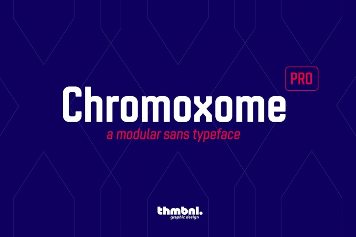 Chromoxome Pro Font Download