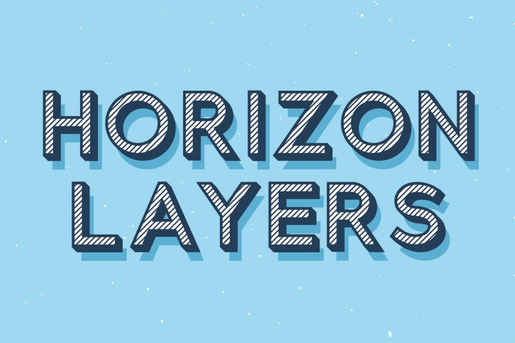 Horizon Layers Font Download