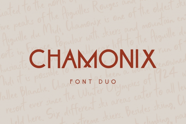 Chamonix Duo Font Download