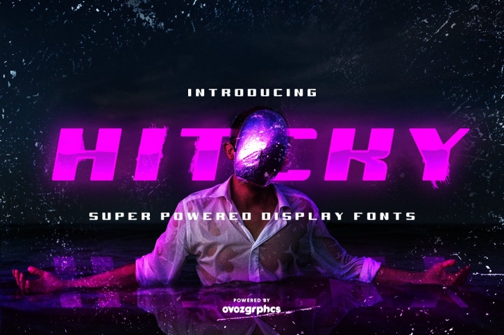 HITCKY SUPER POWERED DISPLAY FONT Font Download