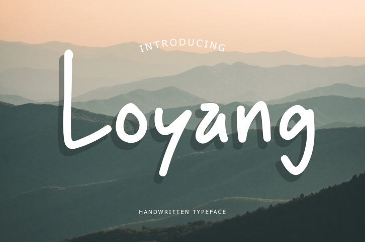 Loyang Handwritten Typeface Font Download