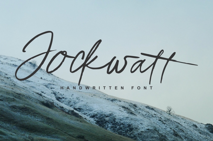 Jockwatt//Chic Calligraphy Font Download