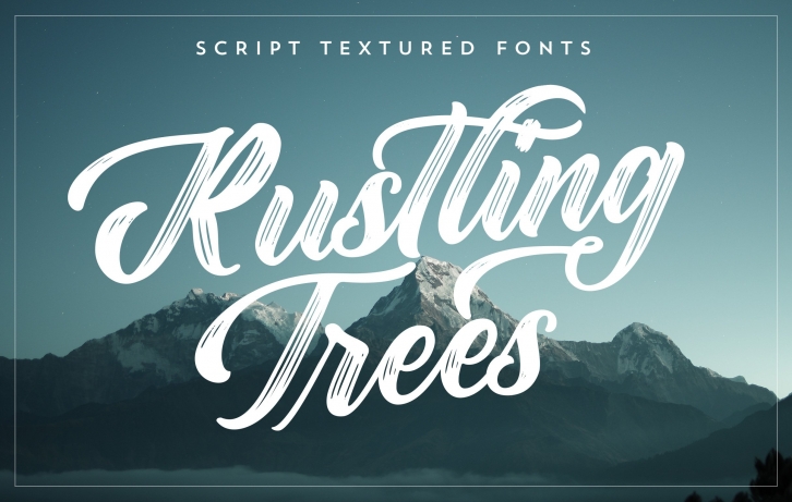 Rustling Trees Font Download
