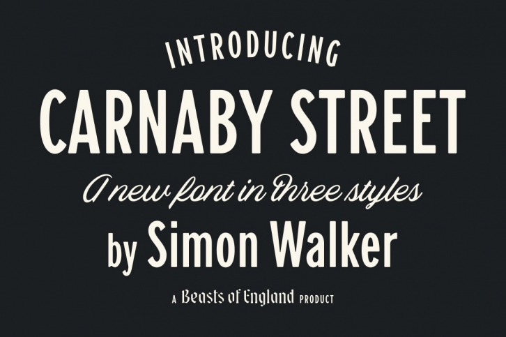 Carnaby Street Font Download