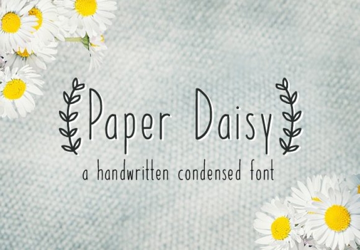 Paper Daisy Font Download