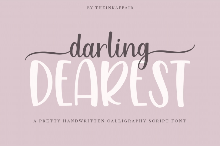 Darling Dearest Script Font Download