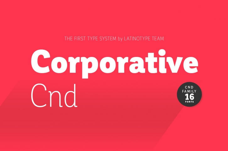 Corporative Cnd Family Font Download