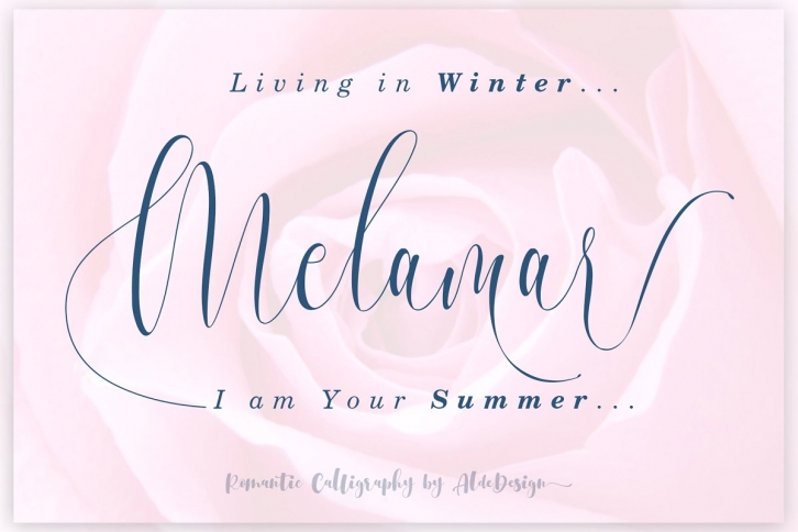 Melamar Calligraphy Font Download