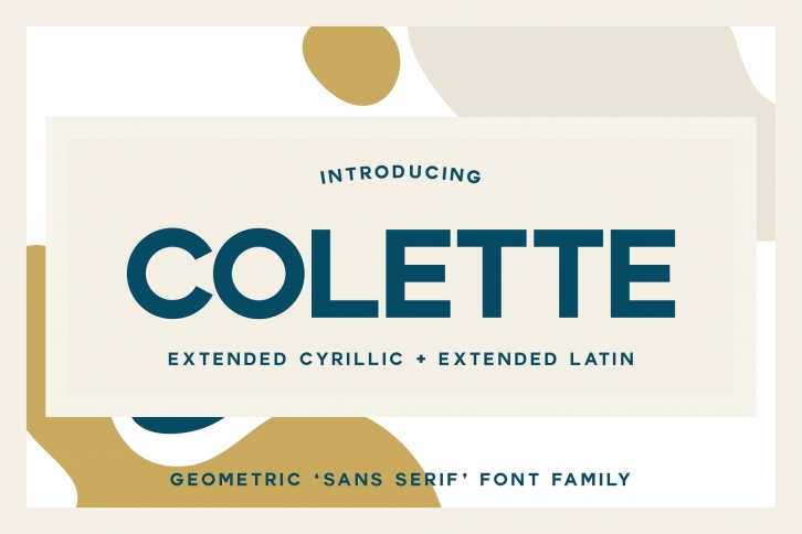 Colette (Ext.Cyrillic + Latin) Font Download