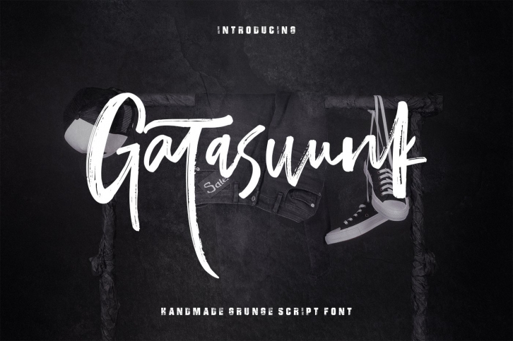 Gatasuunk Font Download