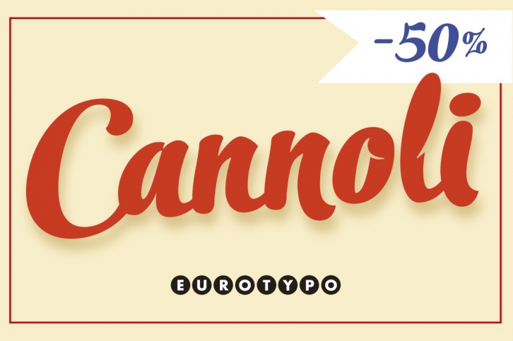 Cannoli Font Download