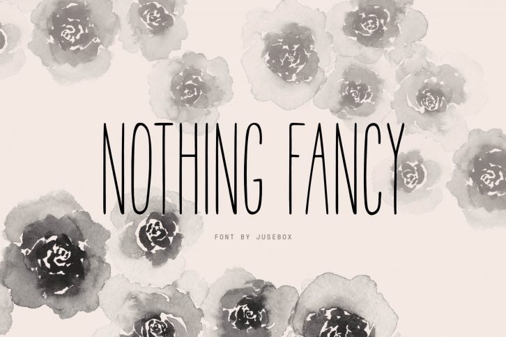 Nothing Fancy Font Download