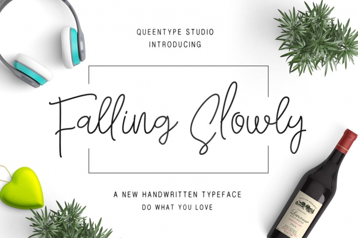 Falling Slowly Font Download