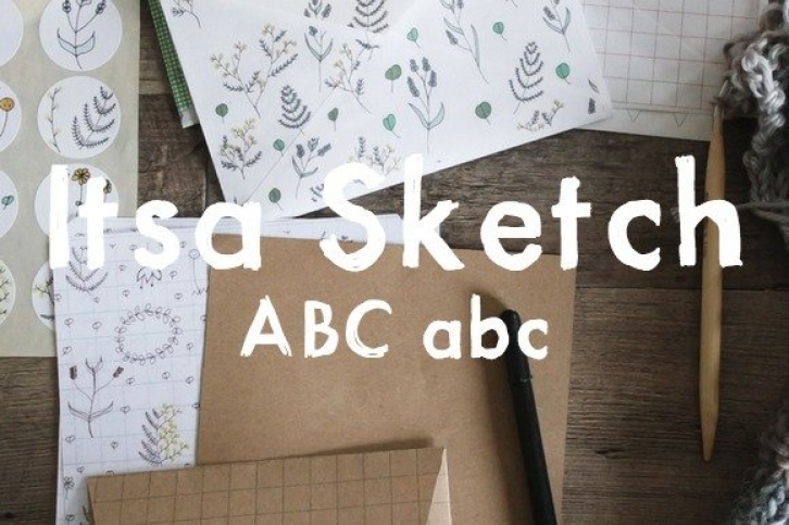 Itsa Sketch Font Download