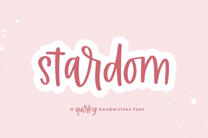 Stardom Font Download