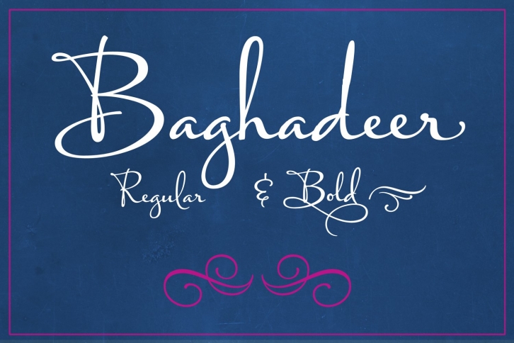 Baghadeer Family Font Download